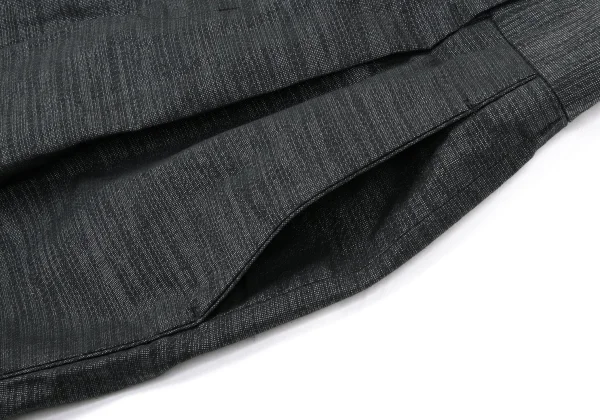 ISSEY MIYAKE Paper Blended Lame Cotton Double Pants K-169427_004