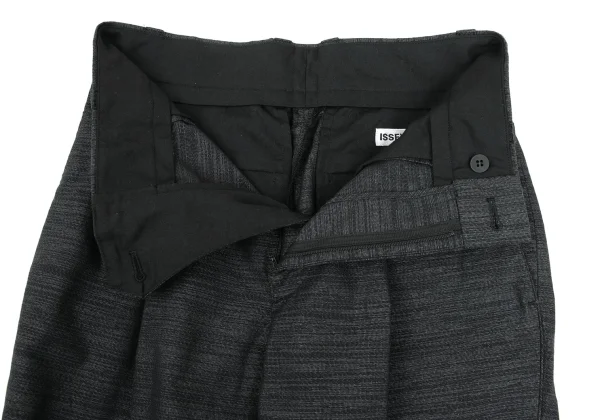 ISSEY MIYAKE Paper Blended Lame Cotton Double Pants K-169427_005