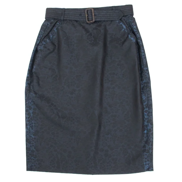 Jean Paul GAULTIER FEMME Floral Jacquard Belted Skirt K-169433_002