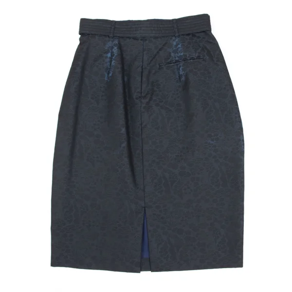 Jean Paul GAULTIER FEMME Floral Jacquard Belted Skirt K-169433_007