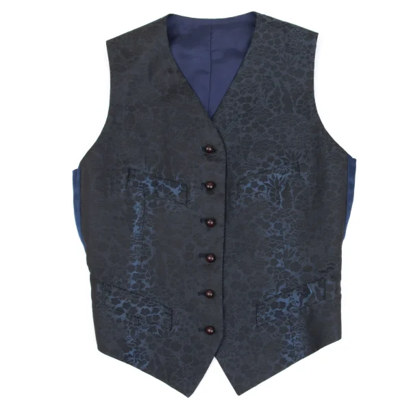 Jean Paul GAULTIER FEMME Floral Jacquard Vest & Skirt K-169434_003