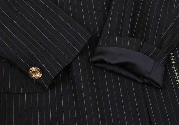 Jean Paul GAULTIER FEMME Stripe Stitch Wool Jacket K-169435_006