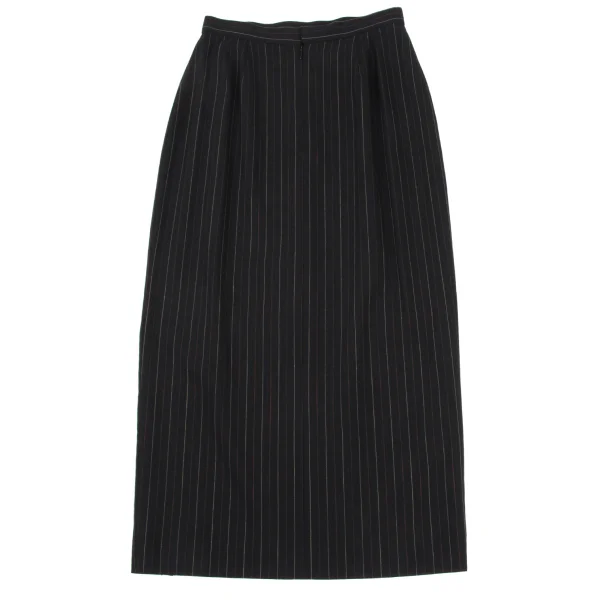 Jean Paul GAULTIER FEMME Stripe Wool Jacket & Skirt K-169437_018