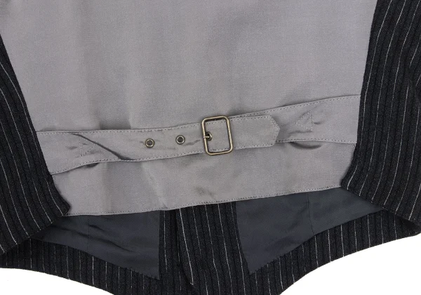 Jean Paul GAULTIER FEMME Wool Rayon Stripe Vest K-169438_014