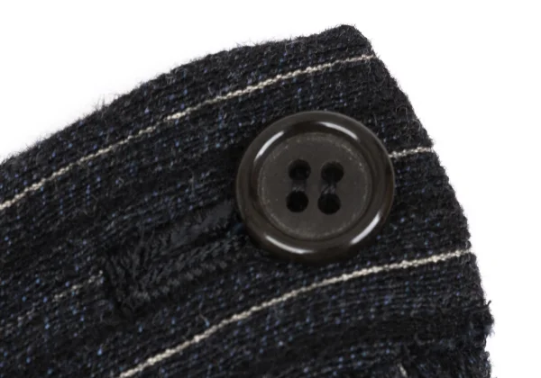 Jean Paul GAULTIER FEMME Wool Rayon Stripe Long Skirt K-169439_004