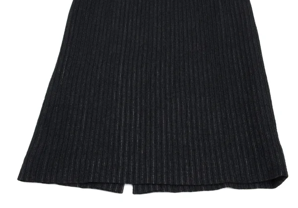 Jean Paul GAULTIER FEMME Wool Rayon Stripe Long Skirt K-169439_007