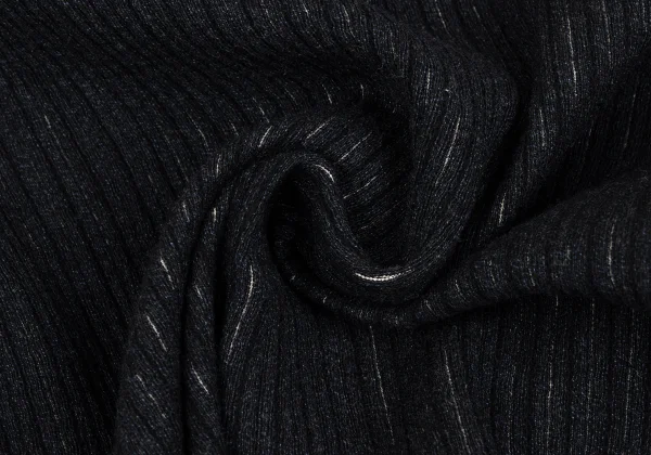 Jean Paul GAULTIER FEMME Wool Rayon Stripe Long Skirt K-169439_011