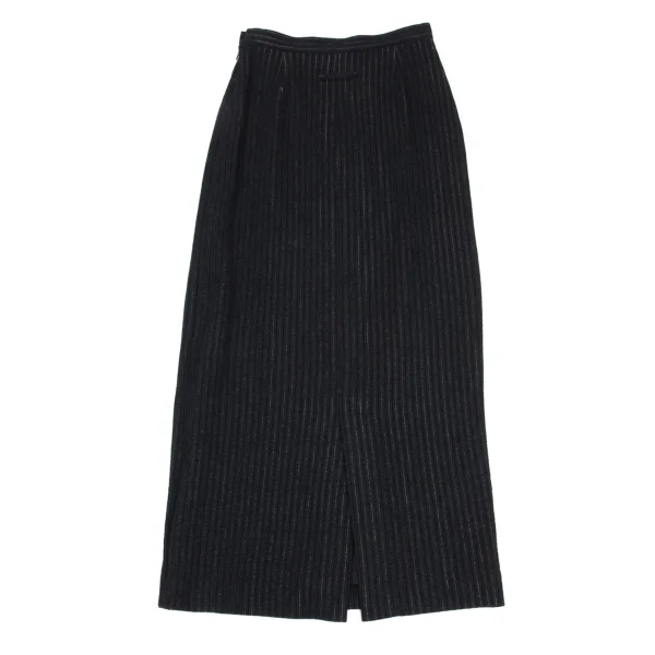 Jean Paul GAULTIER FEMME Wool Rayon Stripe Vest & Skirt K-169440_016