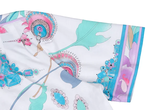 LEONARD Floral Print T Shirt K-169442_004