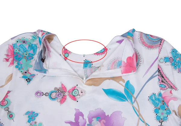 LEONARD Floral Print T Shirt K-169442_008