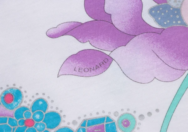 LEONARD Floral Print T Shirt K-169442_011