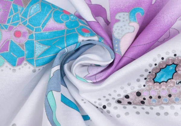 LEONARD Floral Print T Shirt K-169442_013