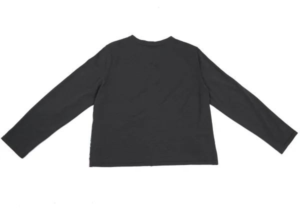 LEONARD Geometric Print Switching Cardigan K-169445_014