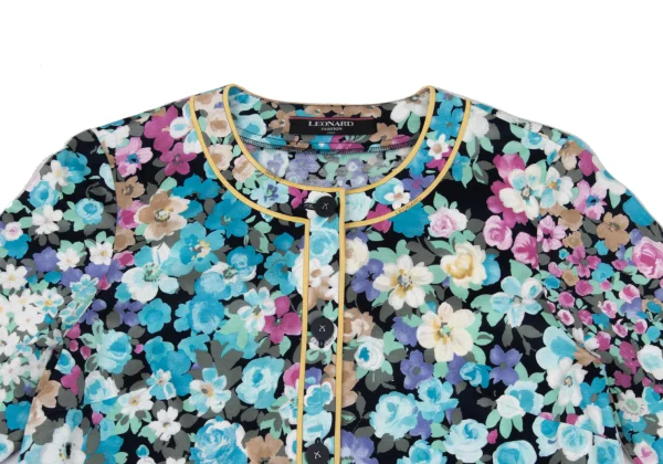 LEONARD Floral Print Cardigan K-169446_003