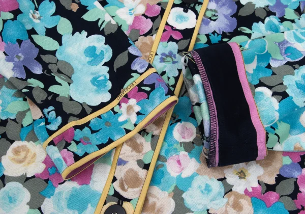 LEONARD Floral Print Cardigan K-169446_009