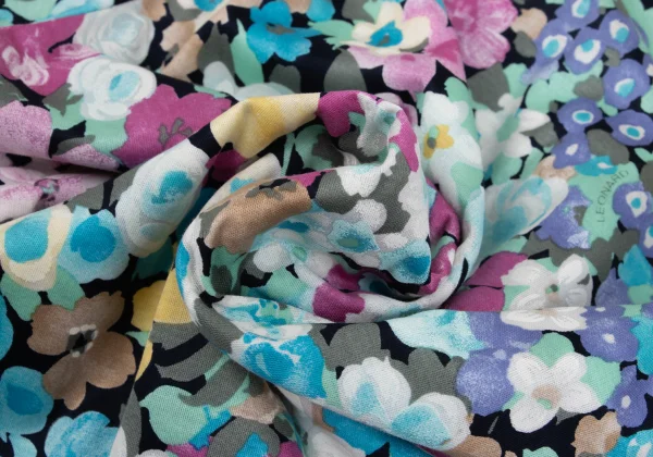 LEONARD Floral Print Cardigan K-169446_015