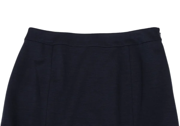 LEONARD Wool Stretch Flare Skirt K-169447_003