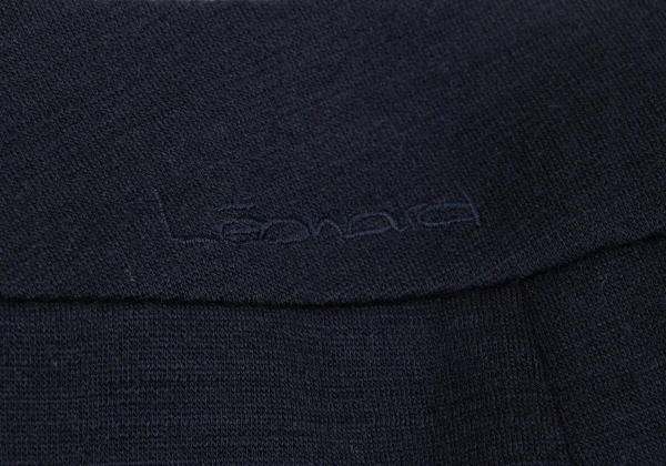 LEONARD Wool Stretch Flare Skirt K-169447_004