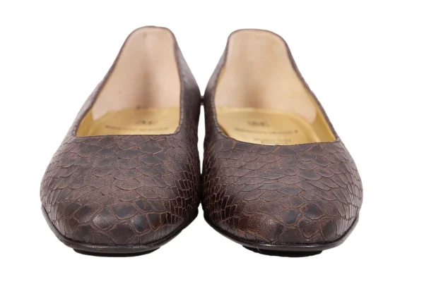 BRUNOMAGLI Python Emboss Leather Pumps K-169452_004