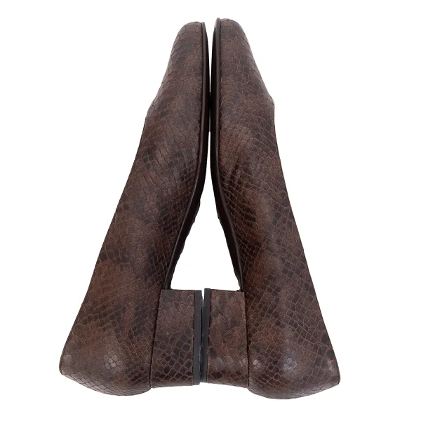 BRUNOMAGLI Python Emboss Leather Pumps K-169452_007