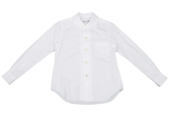 COMME des GARCONS Big Button Round-collar Shirt K-169453_002