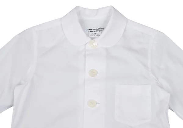 COMME des GARCONS Big Button Round-collar Shirt K-169453_003