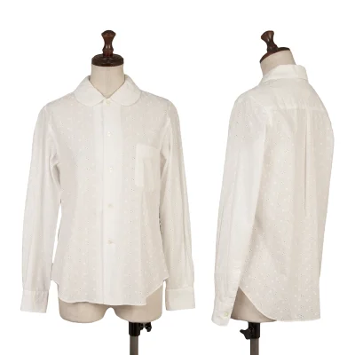 COMME des GARCONS Embroidery Round-collar Shirt