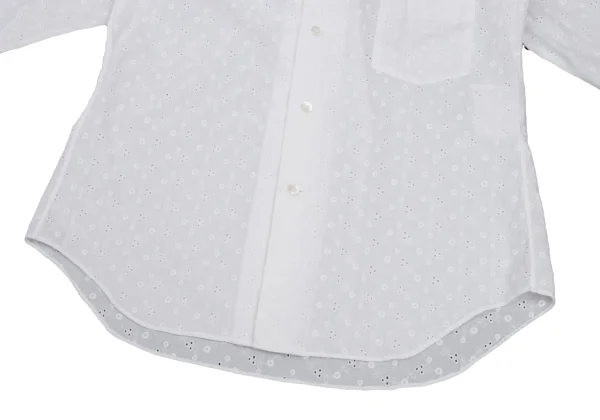 COMME des GARCONS Embroidery Round-collar Shirt K-169454_013