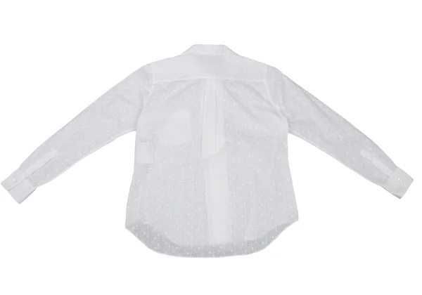COMME des GARCONS Embroidery Round-collar Shirt K-169454_015
