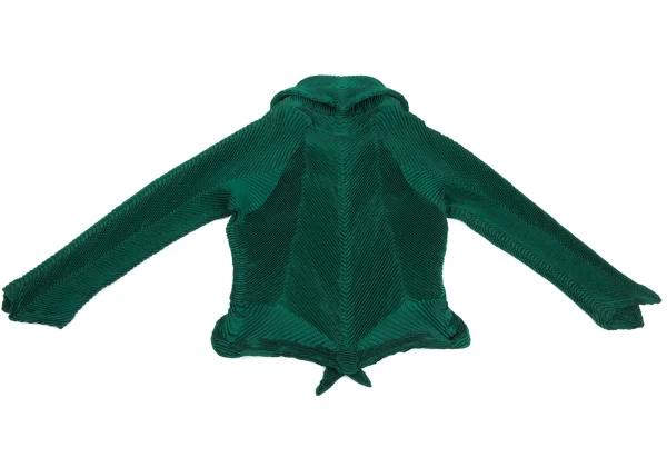 ISSEY MIYAKE 3D Steam Stretch Pleated Jacket K-169456_010