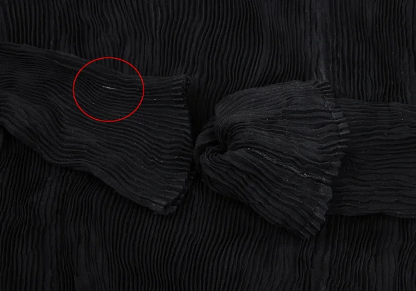 ISSEY MIYAKE See-through Pleated T Shirt K-169458_008