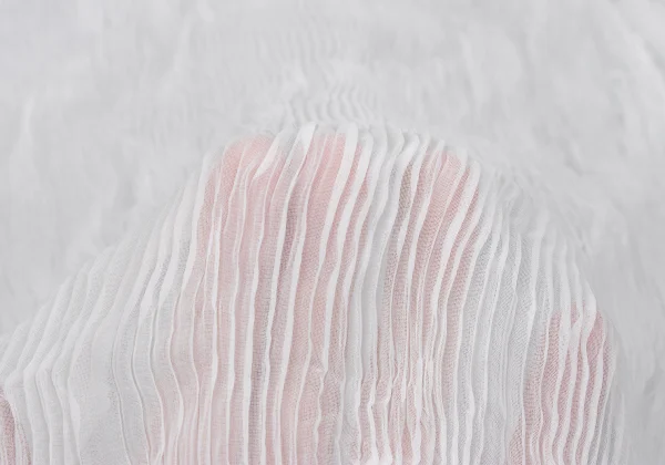 ISSEY MIYAKE Twisted Sheer Pleated Long-sleeved Top K-169459_011