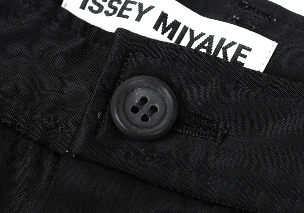 ISSEY MIYAKE Nylon Stretch Hem Zip Pants K-169460_003