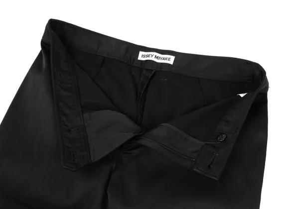 ISSEY MIYAKE Nylon Stretch Hem Zip Pants K-169460_005