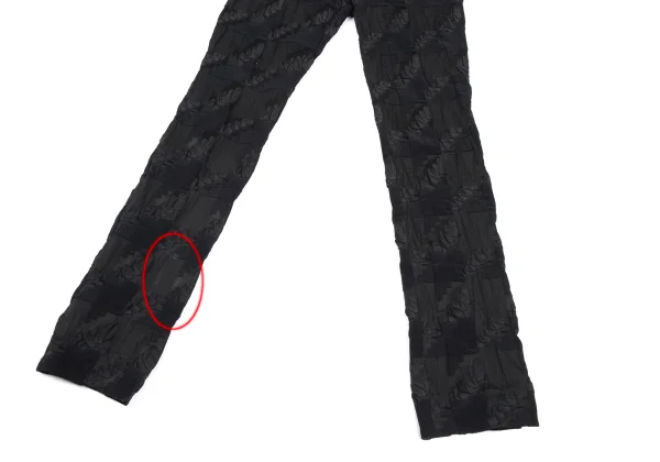 ISSEY MIYAKE Stretch Geometric Jacquard Pants K-169461_007