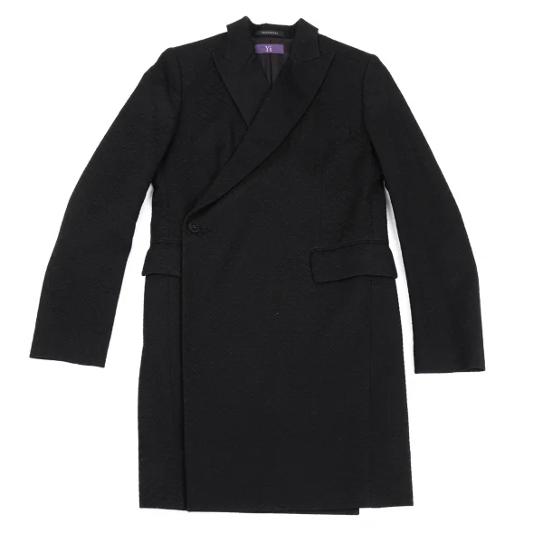 TAKESHI KOSAKA by Y's Pink Label Cotton Poly Jacquard Jacket K-169468_002