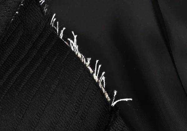 COMME des GARCONS HOMME PLUS Side Cut Frill Pasted Jacket K-169471_005