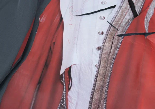 COMME des GARCONS HOMME PLUS Transfer Print Short Coat K-169473_005