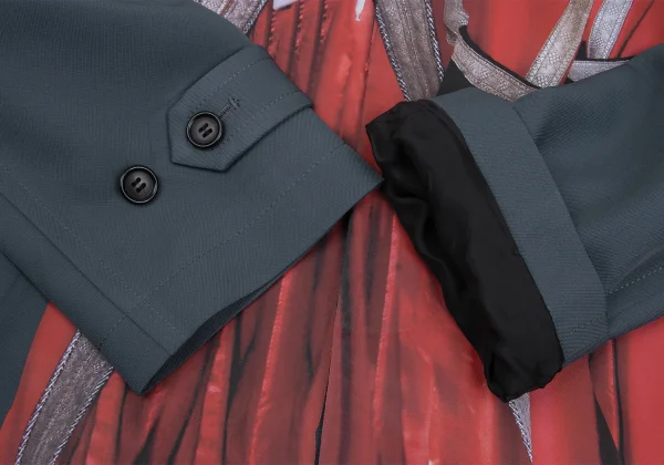 COMME des GARCONS HOMME PLUS Transfer Print Short Coat K-169473_007