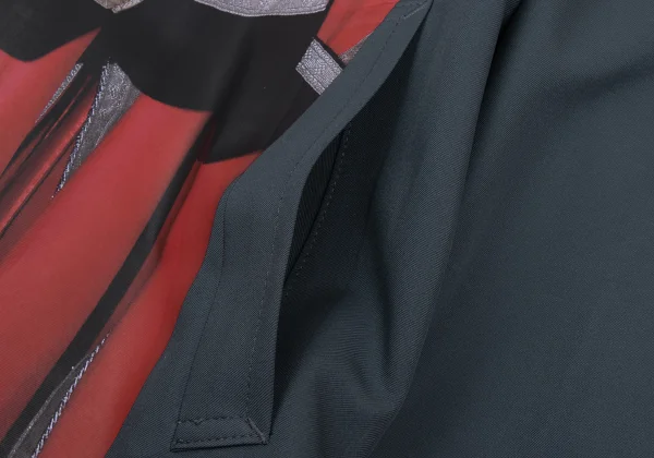 COMME des GARCONS HOMME PLUS Transfer Print Short Coat K-169473_010