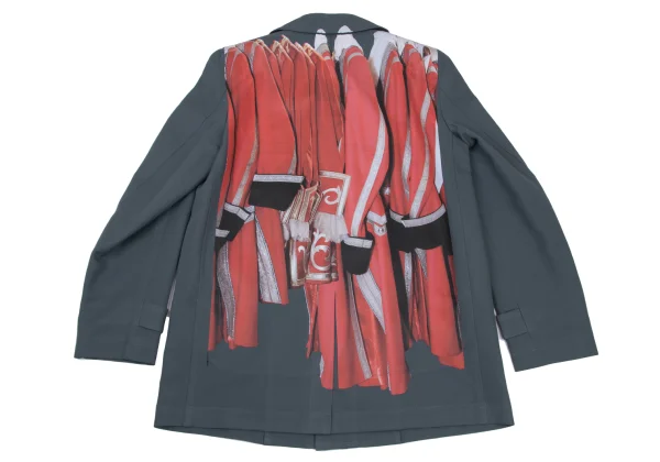 COMME des GARCONS HOMME PLUS Transfer Print Short Coat K-169473_016