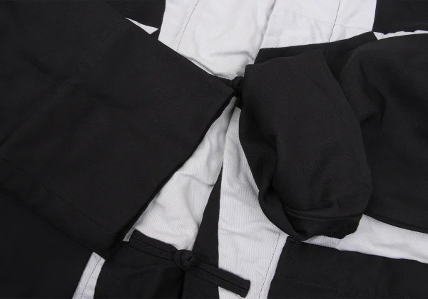 BLACK COMME des GARCONS Bicolor Switching Chinese jacket K-169474_006