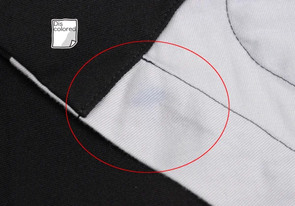 BLACK COMME des GARCONS Bicolor Switching Chinese jacket K-169474_011