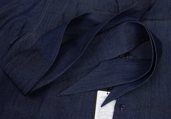 LANVIN Dyed Bow Tie Neck Shirt K-169475_004