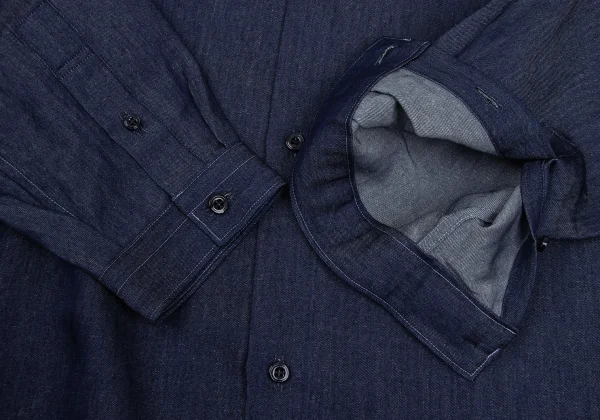 LANVIN Dyed Bow Tie Neck Shirt K-169475_007