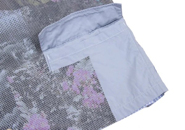 Paul smith RED EAR Floral Collage Print Striped Shirt K-169476_009