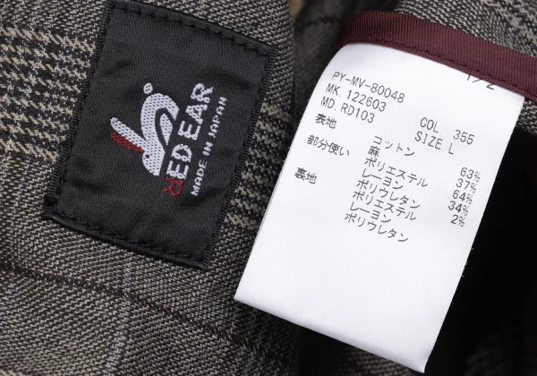 Paul smith RED EAR Checker Switching Jacket K-169477_017