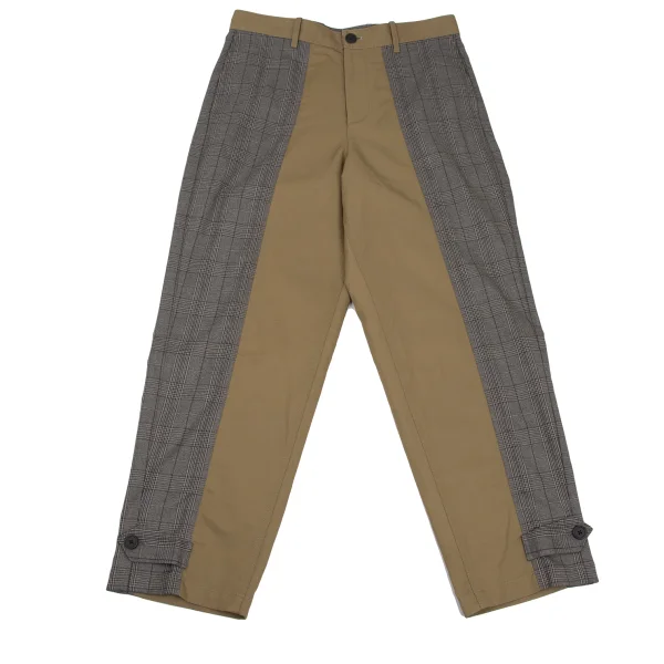 Paul smith RED EAR Checker Switching Work Pants Beige,Grey XL K-169478_001