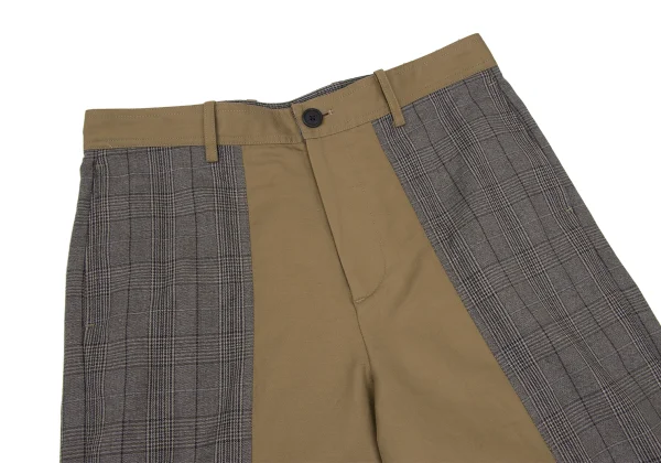 Paul smith RED EAR Checker Switching Work Pants K-169478_002