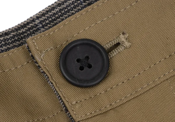 Paul smith RED EAR Checker Switching Work Pants K-169478_004